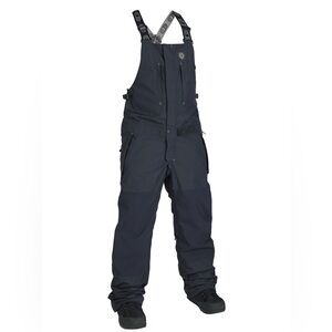 Airblaster Beast Bib Men's Snowboard Ski Pants Black XL 30k
